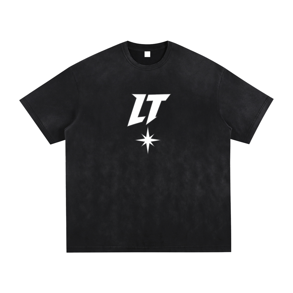 Vintage Washed Hand-Frayed T-Shirt