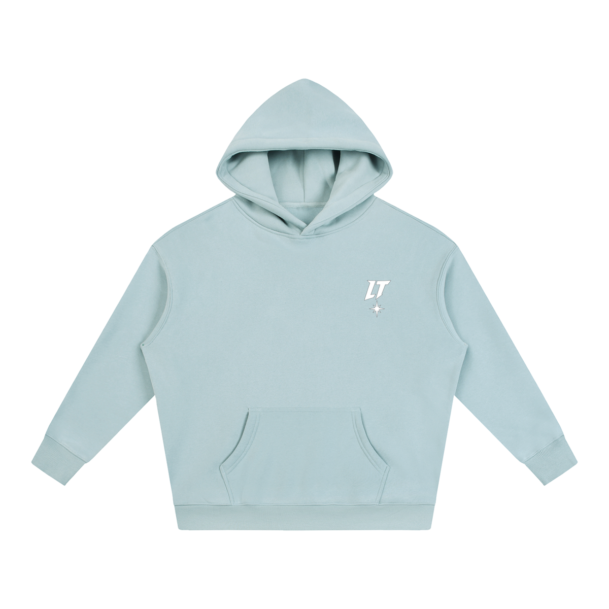 CABIN FLEECE HOODIE Azul claro