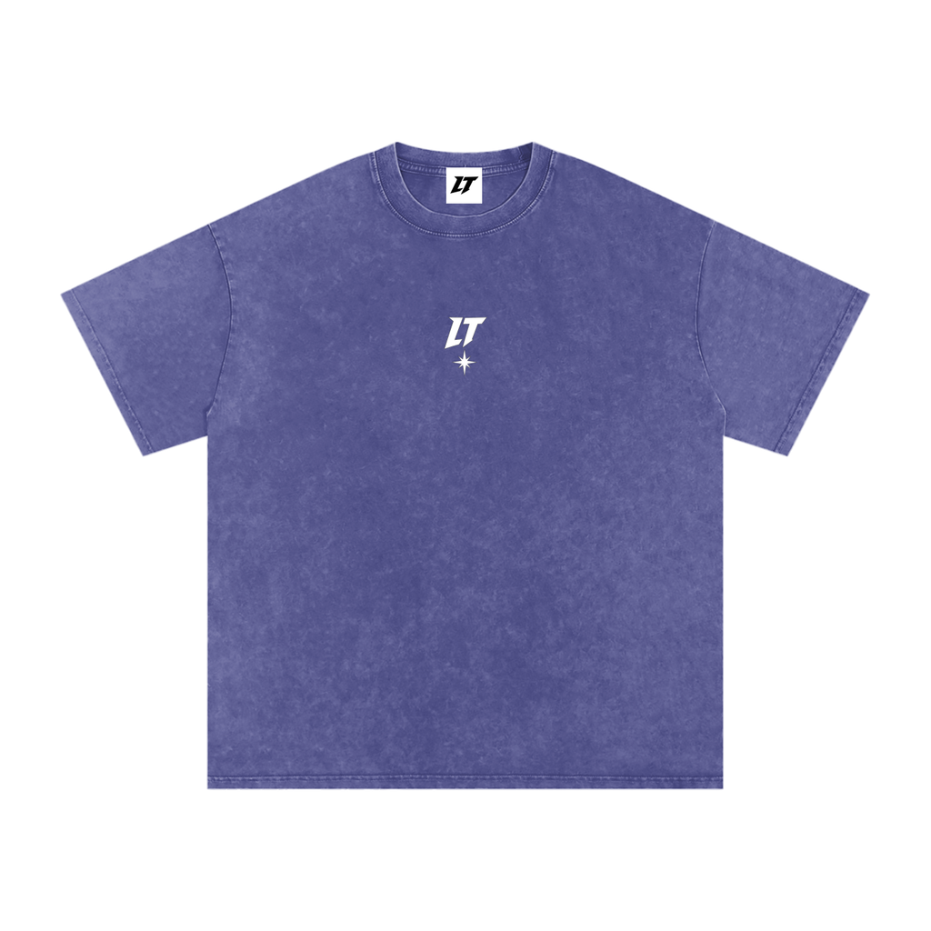 POWDER WASHED TEE — camiseta oversize lavada con logo LT y estrella, vista 27