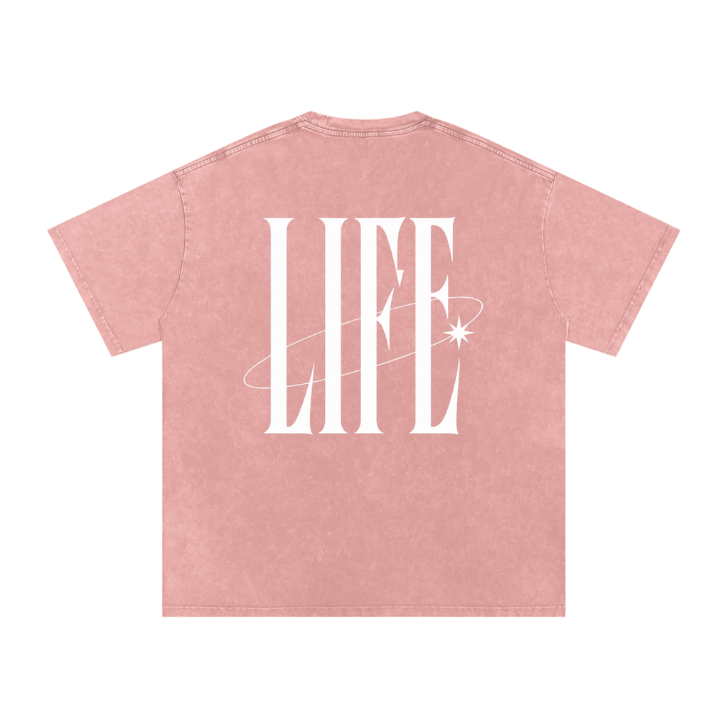 POWDER WASHED TEE — camiseta oversize lavada con logo LT y estrella, vista 42