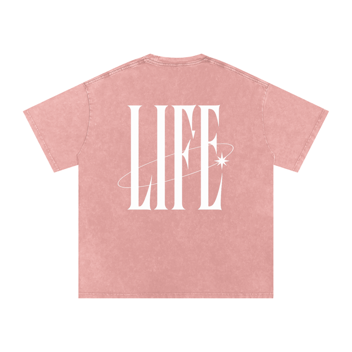 POWDER WASHED TEE — camiseta oversize lavada con logo LT y estrella, vista 42