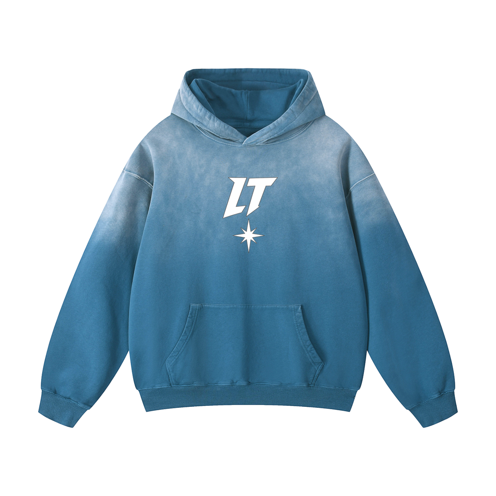 SUMMIT HOODIE HEAVYWEIGHT Azul vaquero