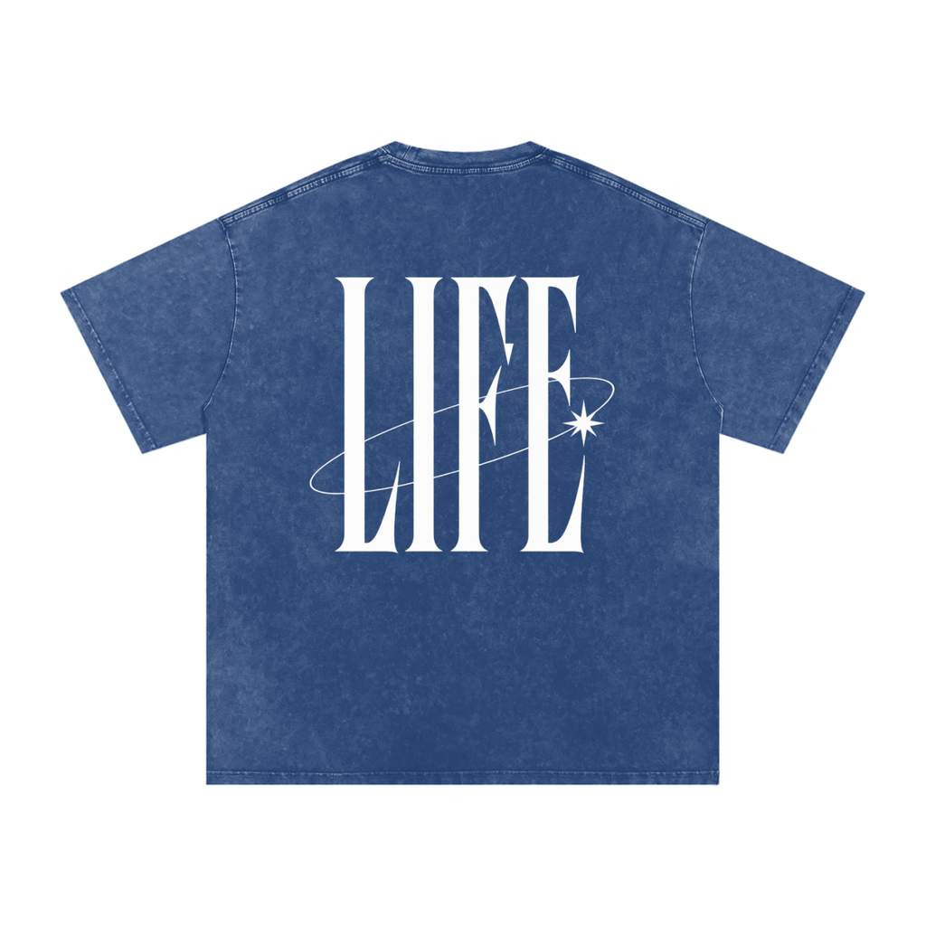 POWDER WASHED TEE — camiseta oversize lavada con logo LT y estrella, vista 26