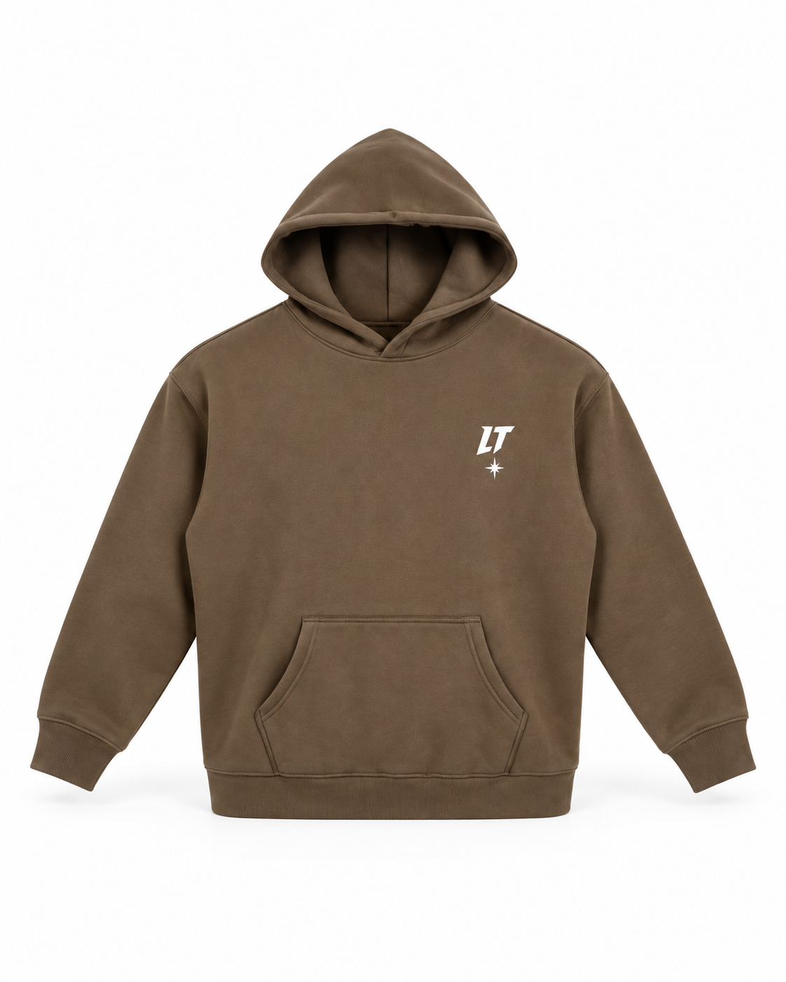CABIN FLEECE HOODIE Marrón
