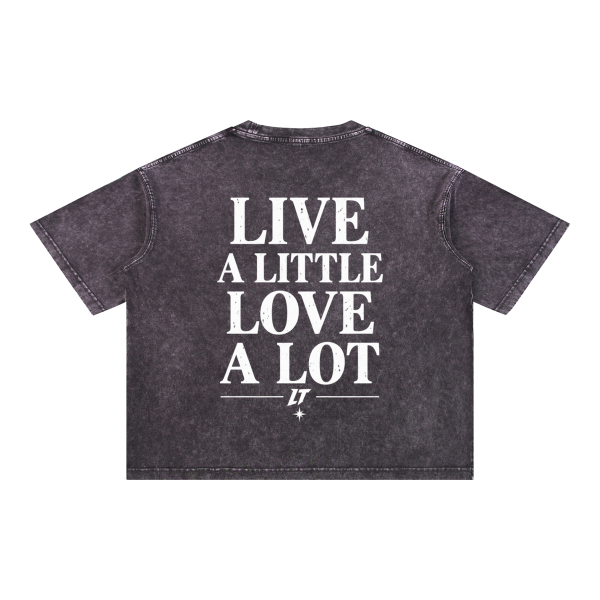 MINERAL WASH BOXY TEE — camiseta boxy con lavado mineral, LT Après Ski Club, vista 14