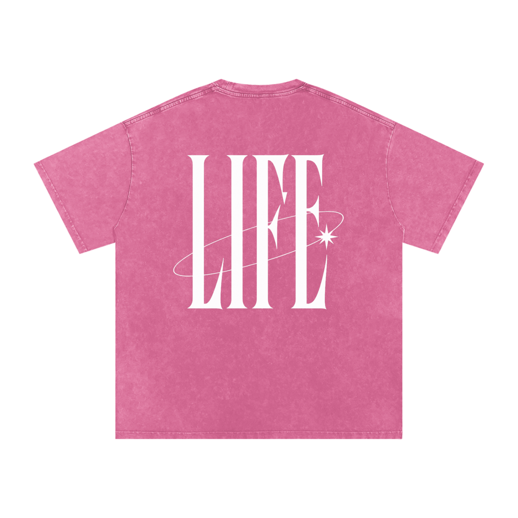 POWDER WASHED TEE — camiseta oversize lavada con logo LT y estrella, vista 16