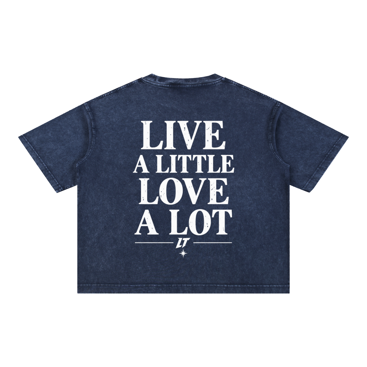 MINERAL WASH BOXY TEE — camiseta boxy con lavado mineral, LT Après Ski Club, vista 16