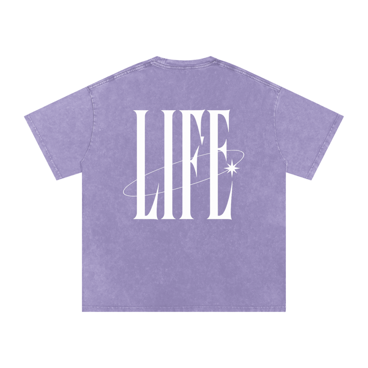 POWDER WASHED TEE — camiseta oversize lavada con logo LT y estrella, vista 12