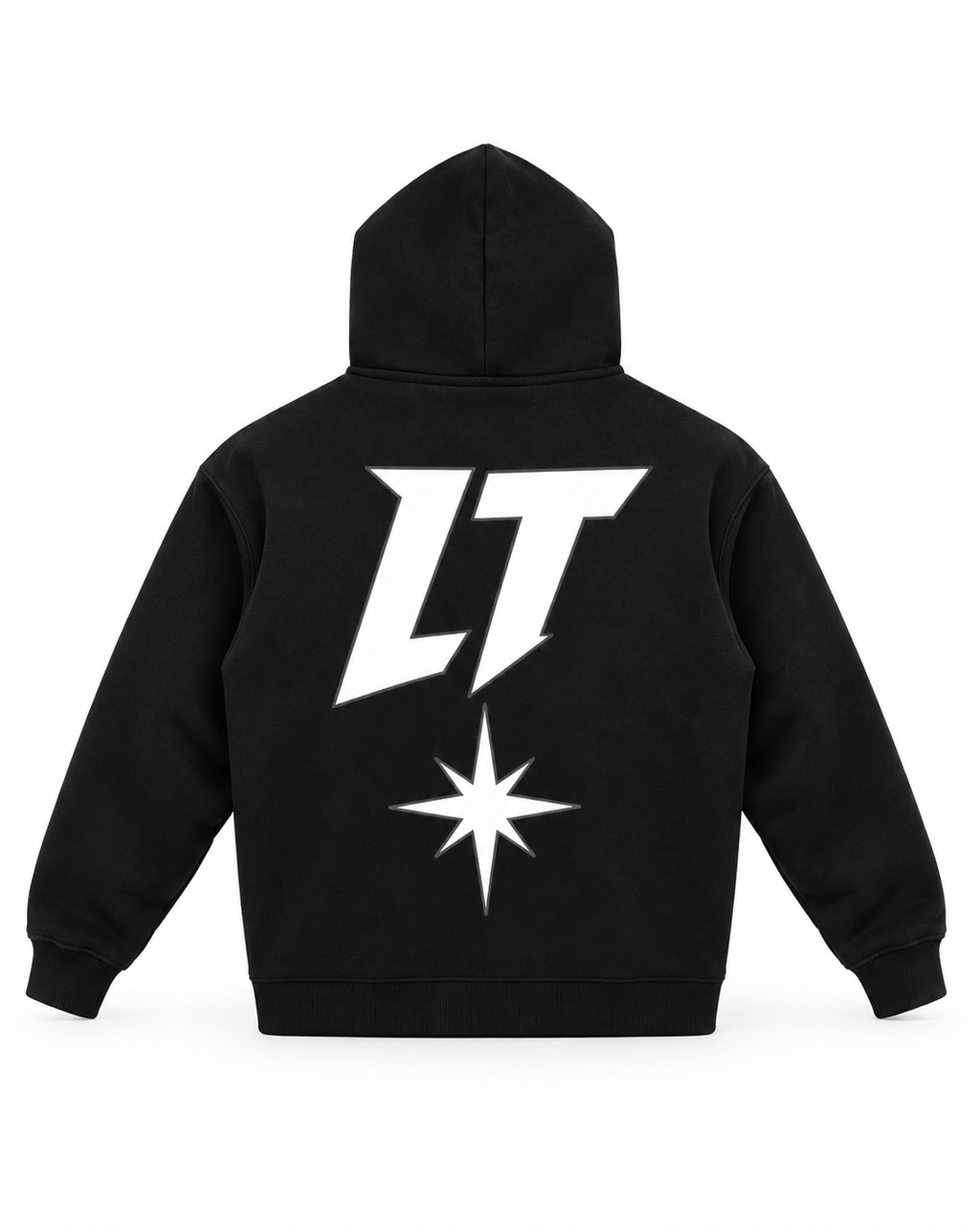 CABIN FLEECE HOODIE — sudadera oversize con interior de felpa, vista 2