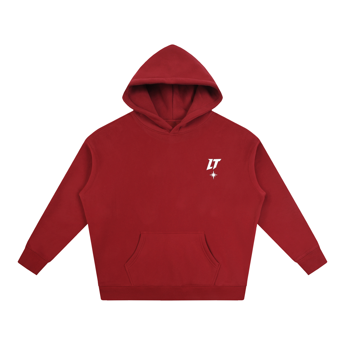 CABIN FLEECE HOODIE Rojo