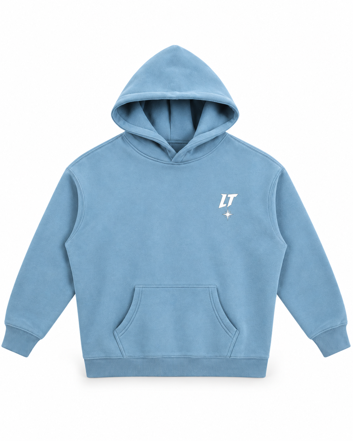 CABIN FLEECE HOODIE Azul medio