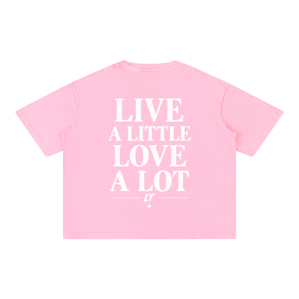 MINERAL WASH BOXY TEE — camiseta boxy con lavado mineral, LT Après Ski Club, vista 18