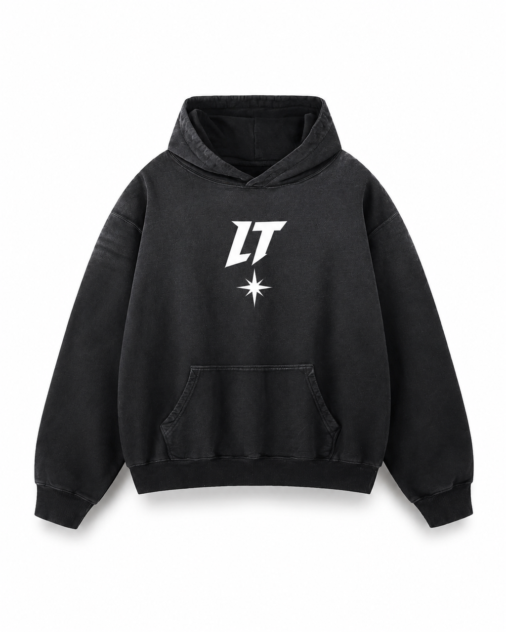 Hoodie LT Après Ski Negro — Vista trasera La Taverneta