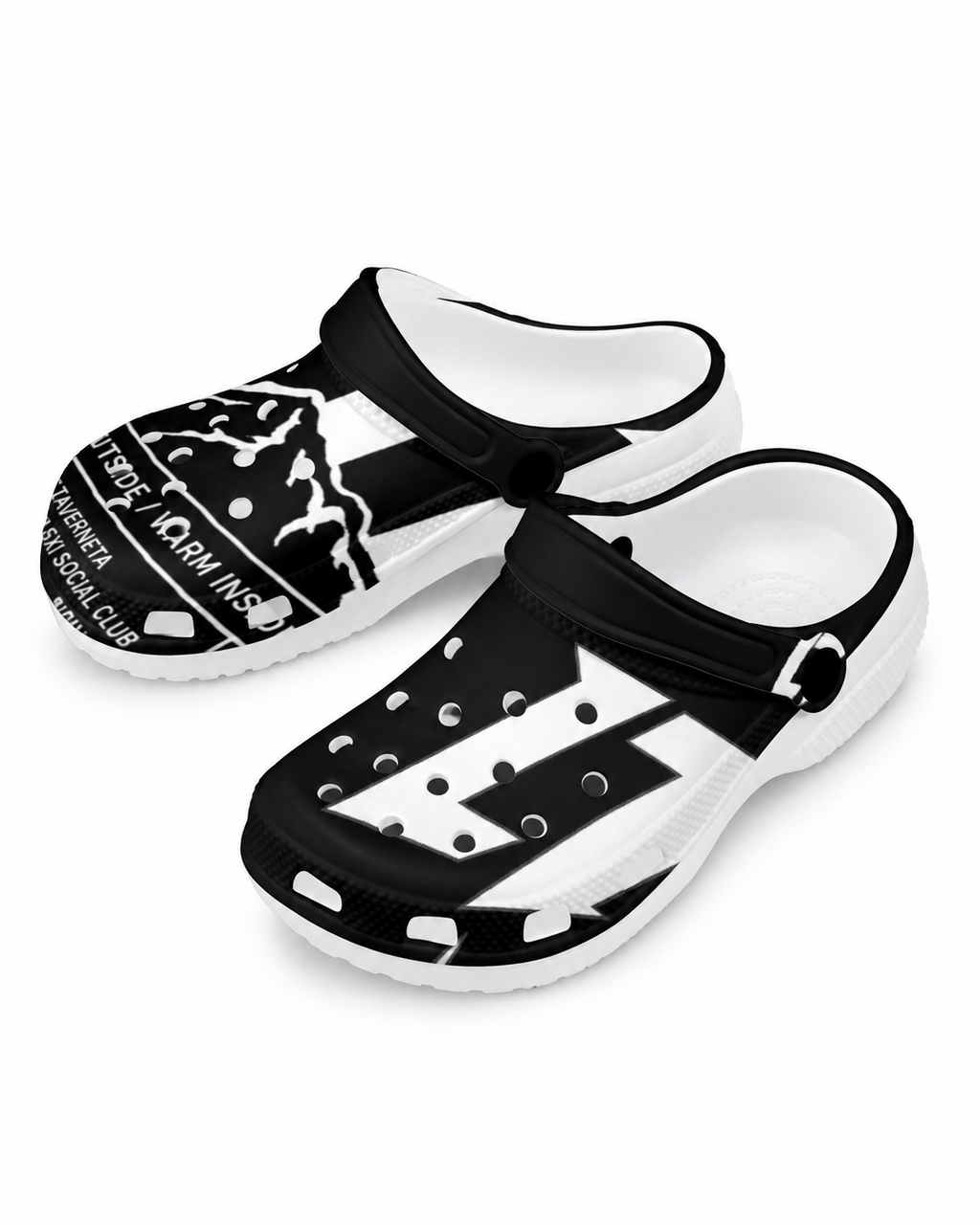 Custom Print Adults Clogs