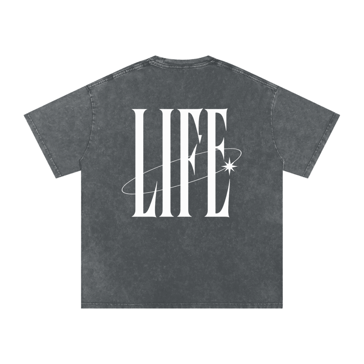 POWDER WASHED TEE — camiseta oversize lavada con logo LT y estrella, vista 34
