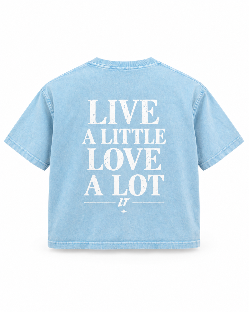 MINERAL WASH BOXY TEE — camiseta boxy con lavado mineral, LT Après Ski Club, vista 8