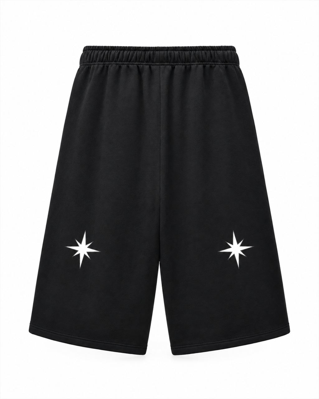 CHALET SWEATPANT 3/4 BLACK — pantalón 3/4 de pierna ancha con cordón, LT Après Ski Club, vista 2
