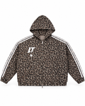LEOPARD ZIP HOODIE — sudadera de leopardo con cremallera, LT Après Ski Club, vista 5
