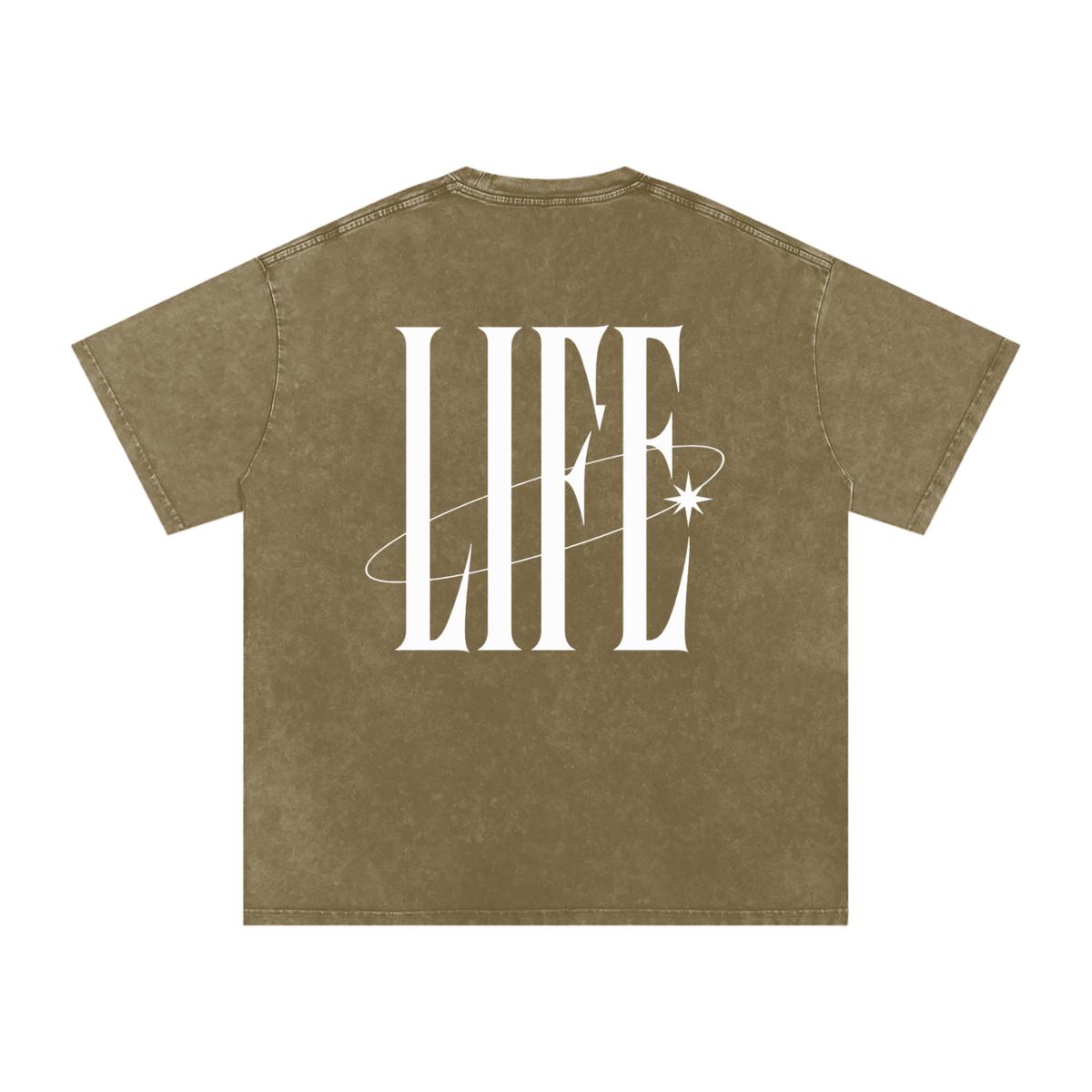 POWDER WASHED TEE — camiseta oversize lavada con logo LT y estrella, vista 32