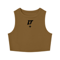 CLUB CROP TANK Marrón