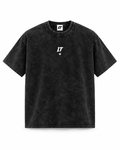 SNOW WASHED TEE BLACK