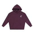 CABIN FLEECE HOODIE Ciruela