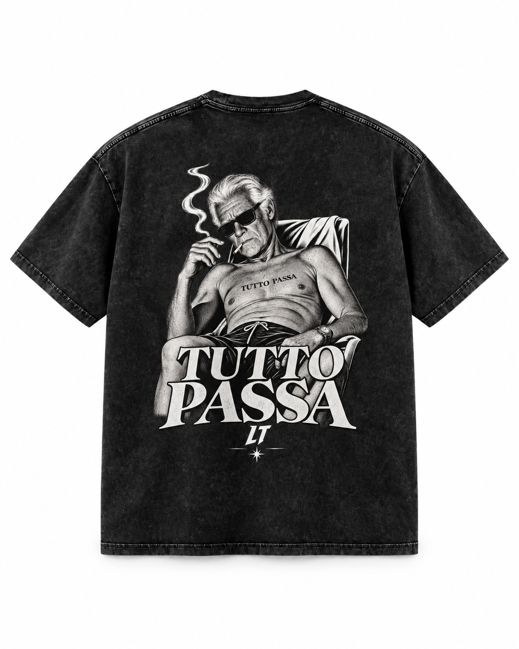 TUTTO PASSA TEE BLACK