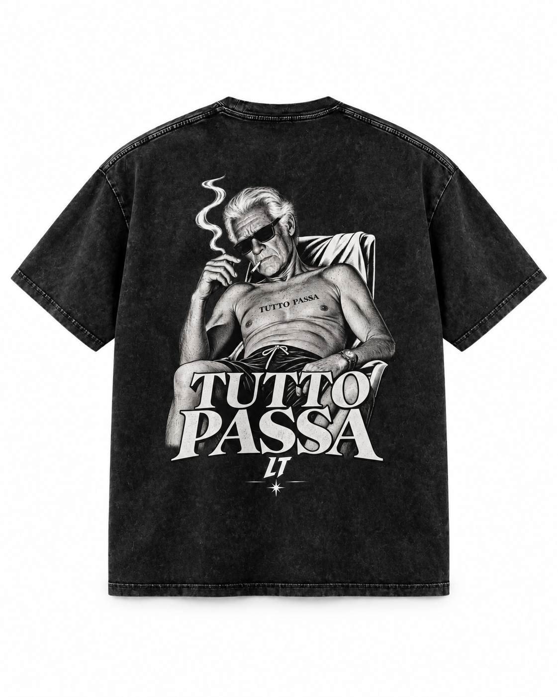 TUTTO PASSA TEE BLACK