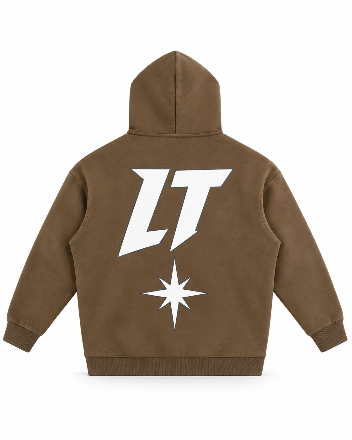 CABIN FLEECE HOODIE MARRÓN