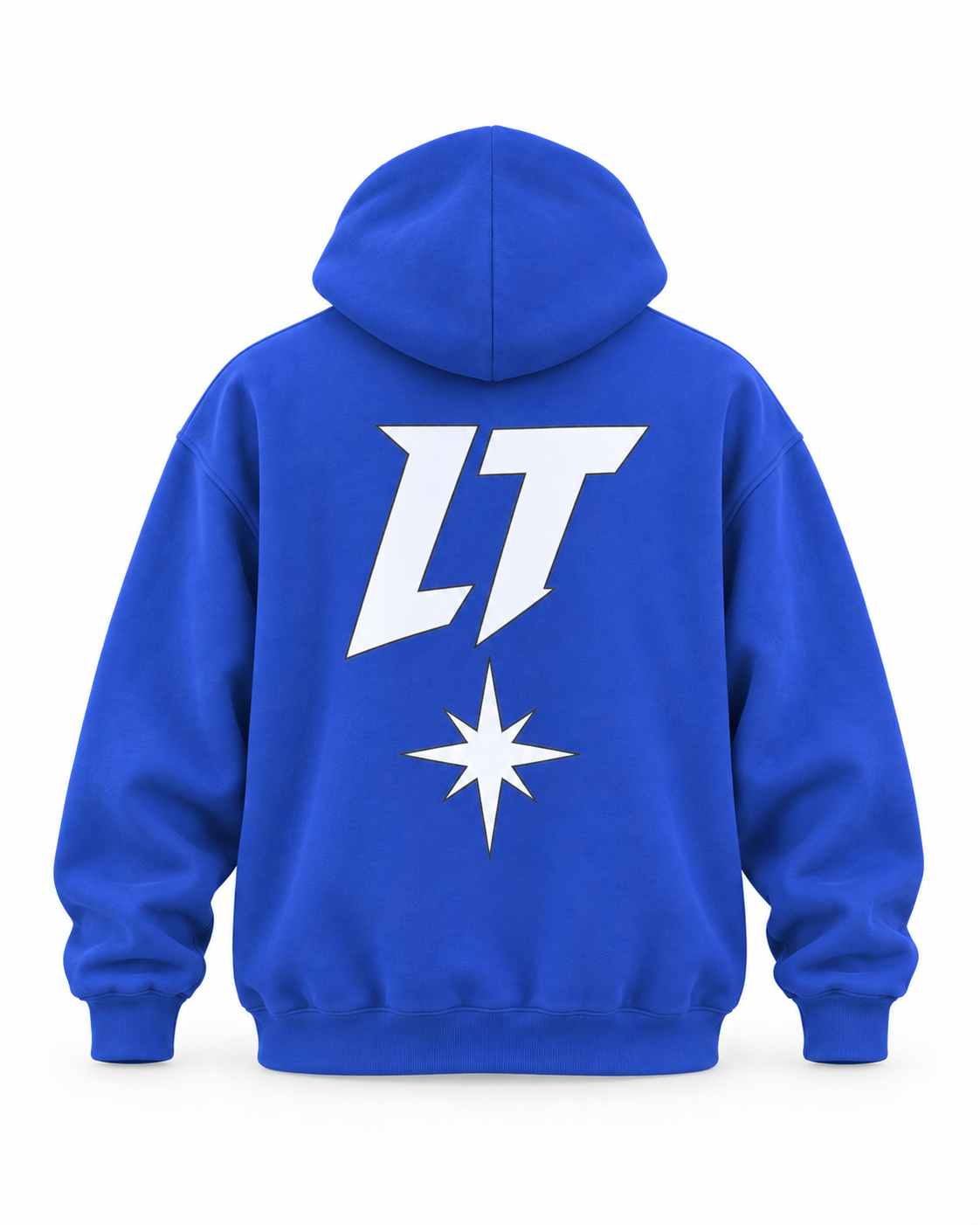 CABIN FLEECE HOODIE AZUL KLEIN