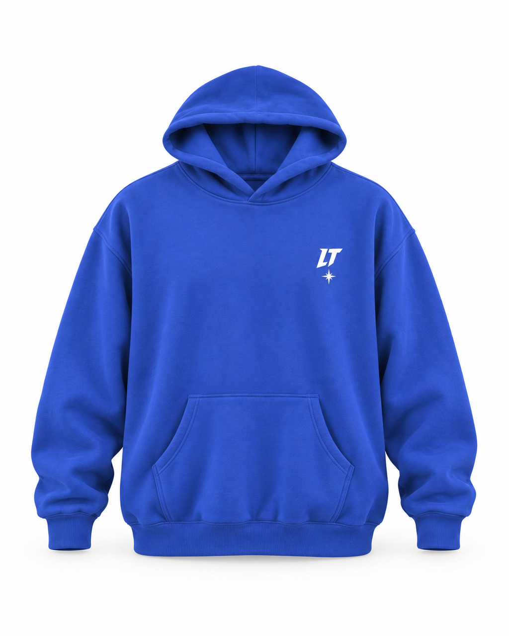 CABIN FLEECE HOODIE AZUL KLEIN